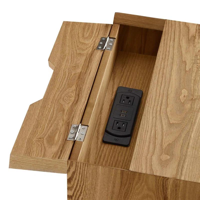 Modway Ember Wood Mid-century Modern Nightstand