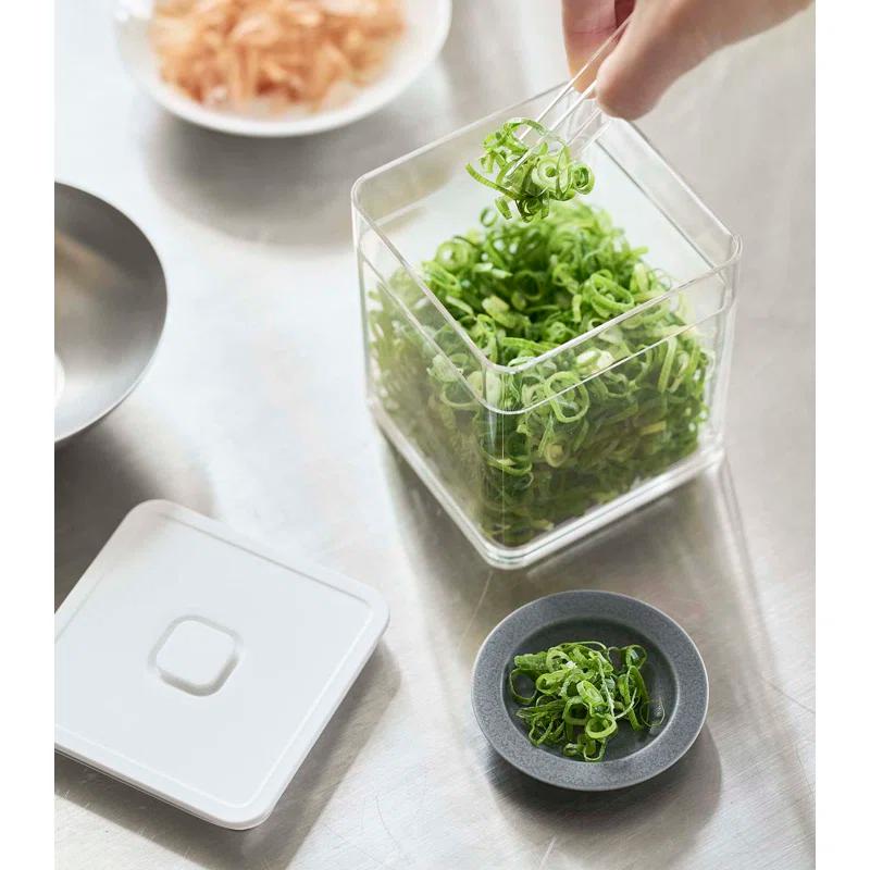 Yamazaki Home Tower Yamazaki Home Airtight Food Storage Container With Lid Square Spice Or Vegetable Holder & Reviews | Wayfair