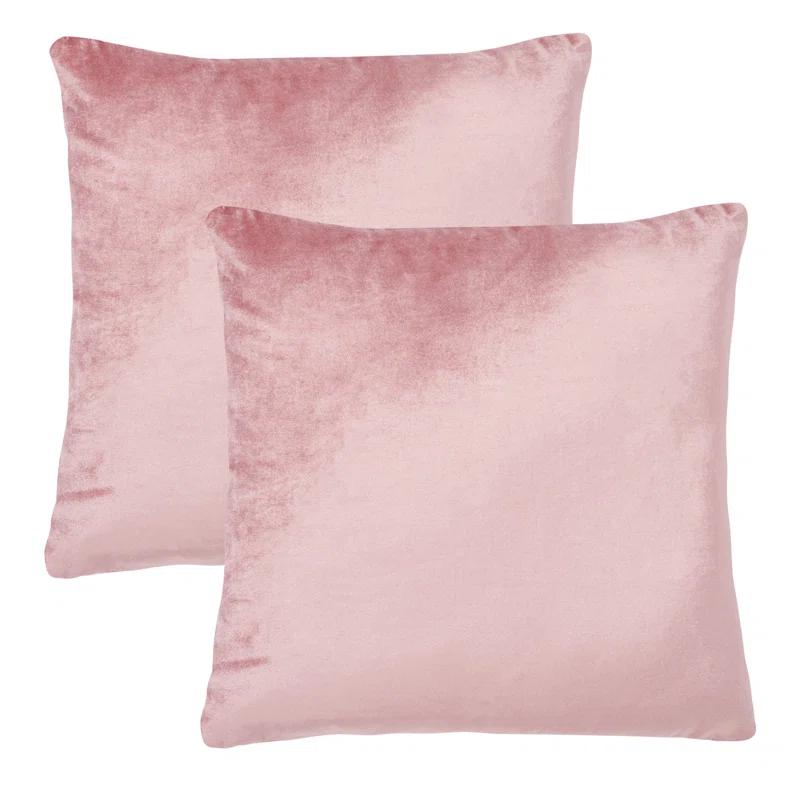 Safavieh Velvet Reversible Pillow Cover (Set of 2)