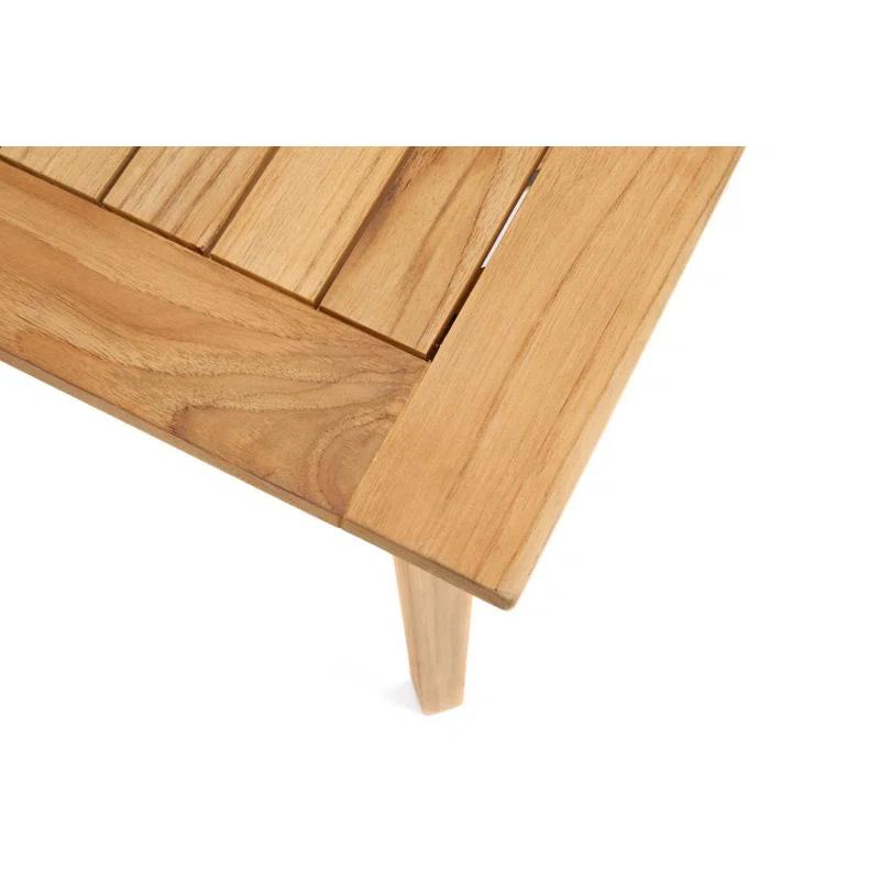 Winston Winston All-Natural Teak Outdoor 24" Square Side Table