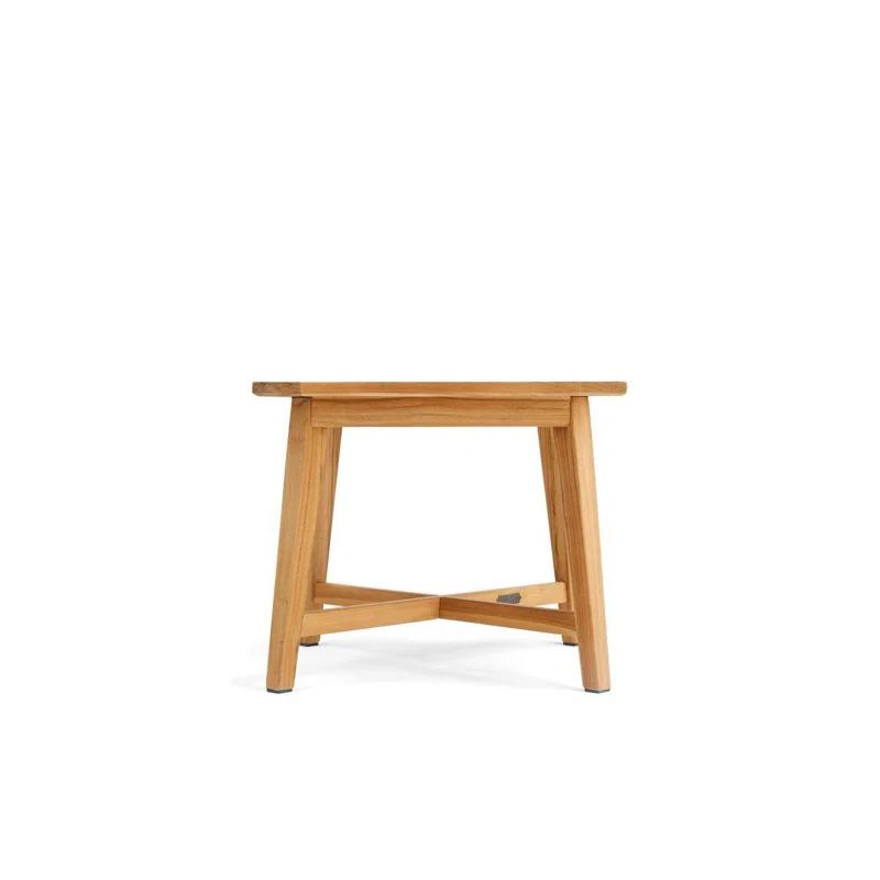 Winston Winston All-Natural Teak Outdoor 24" Square Side Table