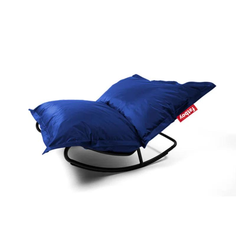 Sapphire Minimalist Bean Bag Rocking Chair Set