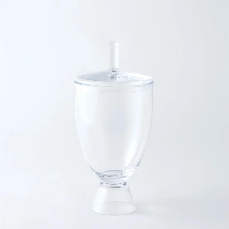 Celine Classic Silhouette Decorative Glass Jar 18" x 9"