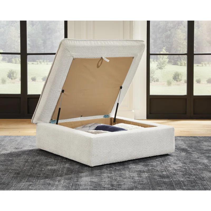 Ebern Designs Steens Upholstered Ottoman