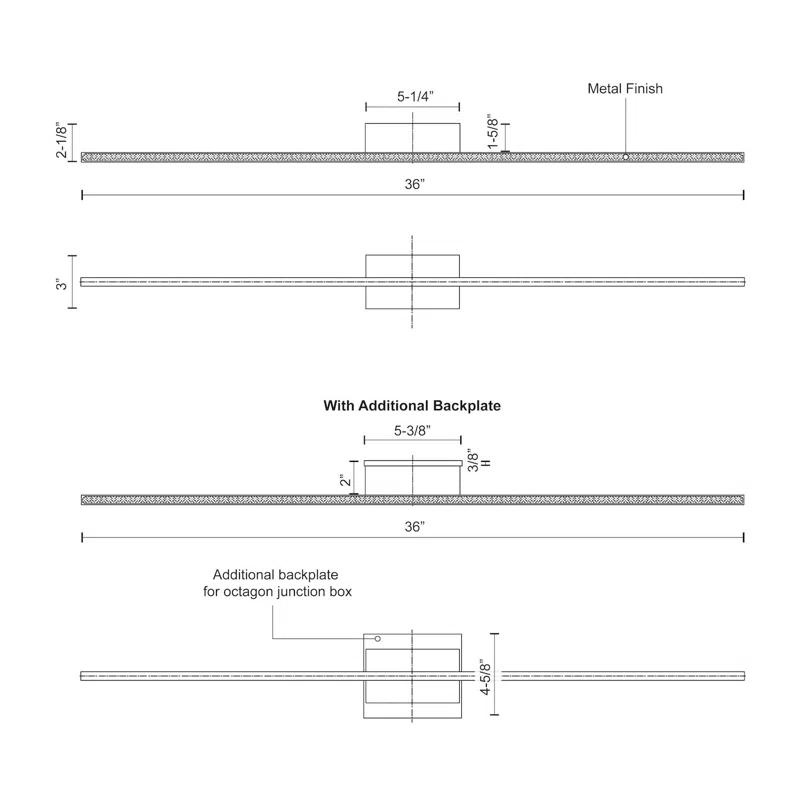 Vega Minor Dimmable LED Bath Bar