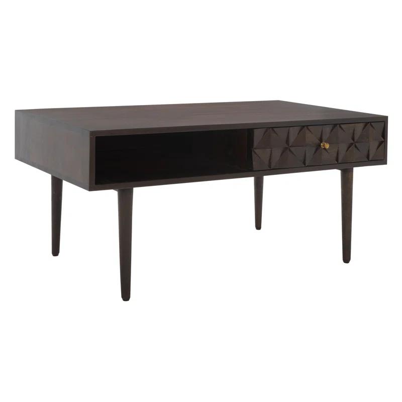George Oliver Lilyth Solid Wood Coffee Table