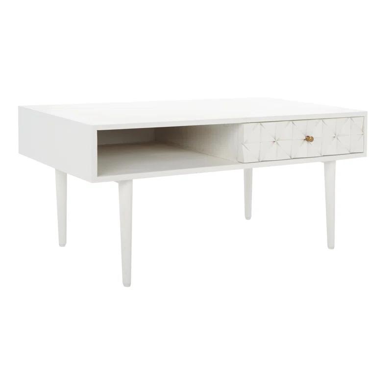 George Oliver Lilyth Solid Wood Coffee Table