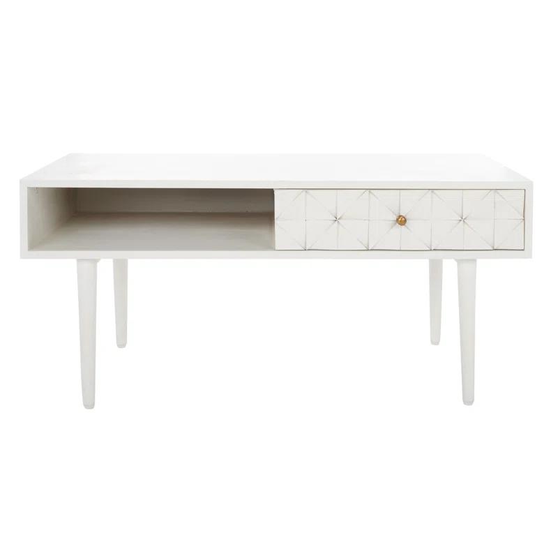 George Oliver Lilyth Solid Wood Coffee Table