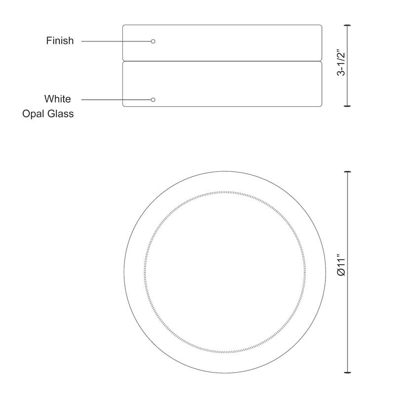 Lomita LED Flush Mount