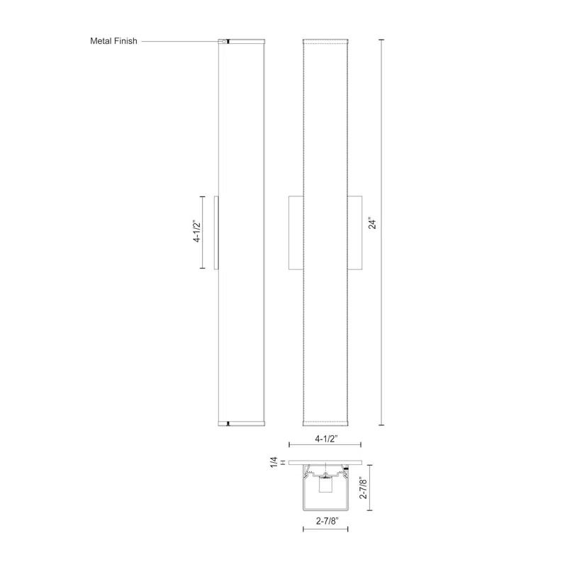 Kuzco Lighting Dimmable LED Bath Bar