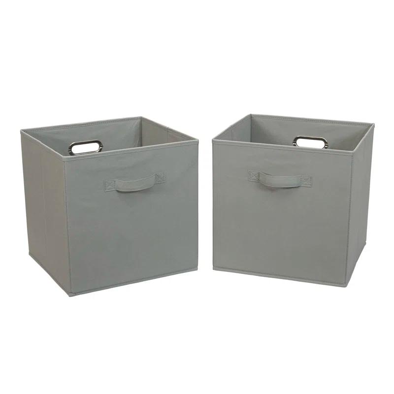 Household Essentials Household Essentials Fabric Bin (Set of 2)
