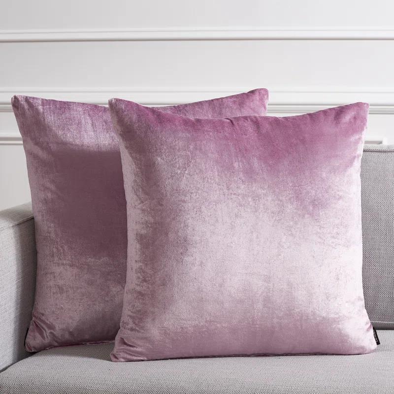 Safavieh Velvet Reversible Pillow Cover (Set of 2)
