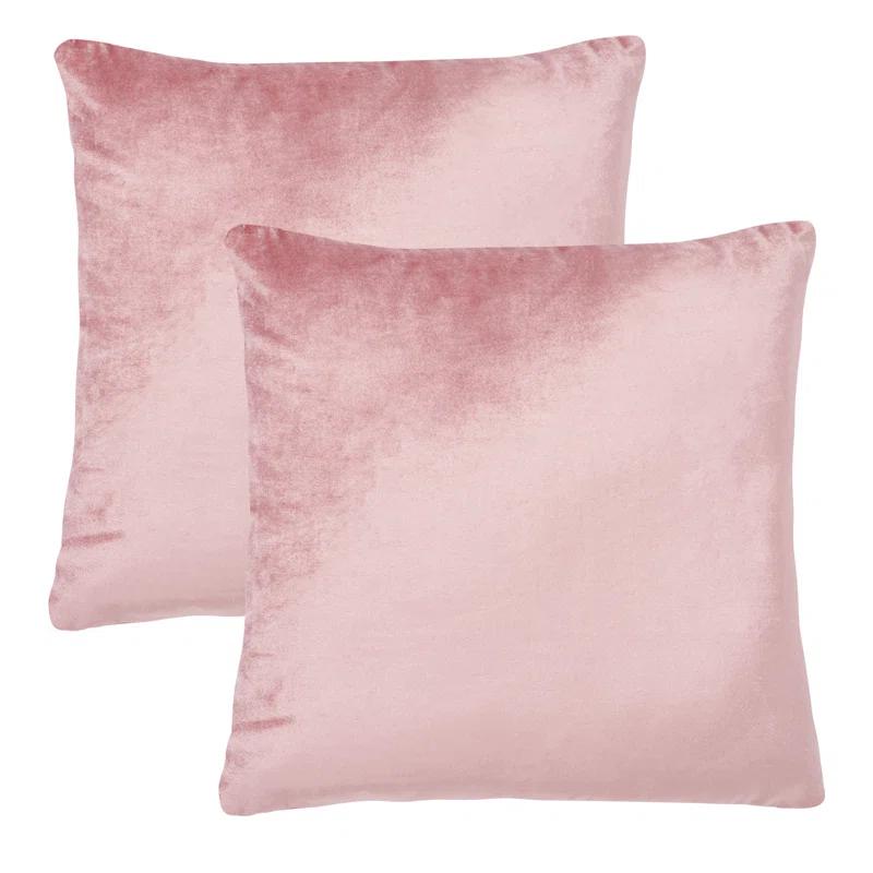 Safavieh Velvet Reversible Pillow Cover (Set of 2)