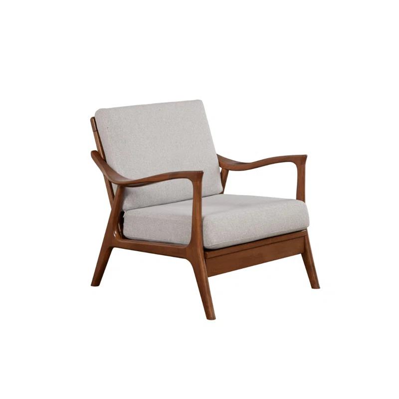 George Oliver Boye Slate Lounge Chair with Removable Cushions