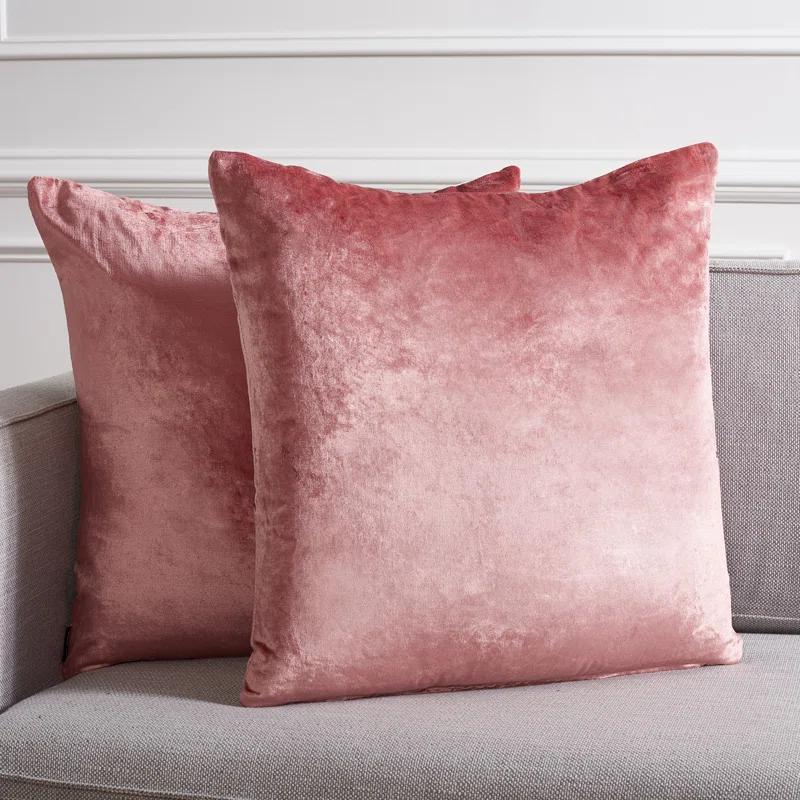 Safavieh Velvet Reversible Pillow Cover (Set of 2)