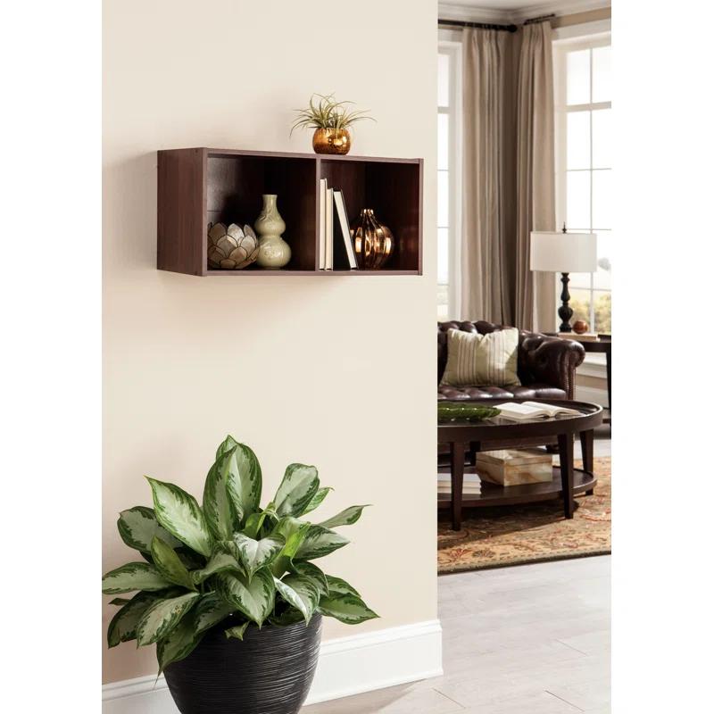 ClosetMaid Cubeicals 12.36'' H x 24.09'' W 2-Cube Bookcase