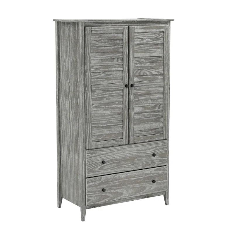 Greenport Solid Wood Armoire