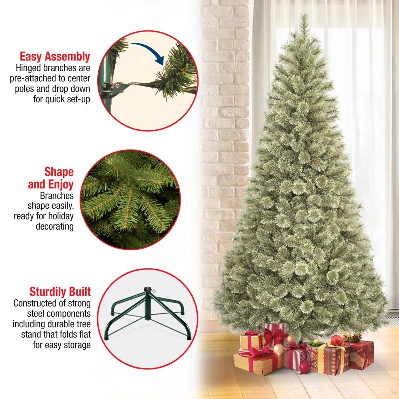 Arcadia Pine Cashmere 7.5' Hinged Christmas Tree