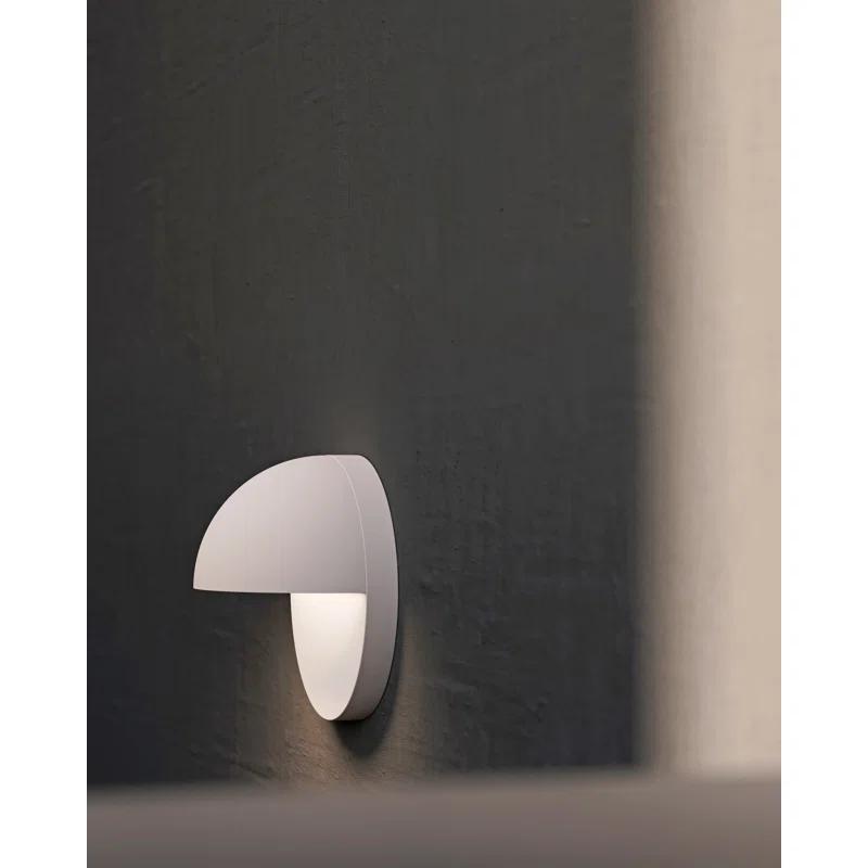 Inside-Out Aluminum LED Flush Mounted Sconce