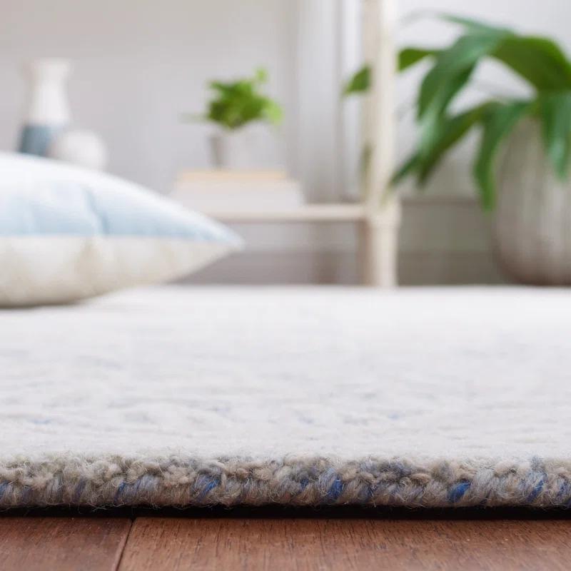 Canora Grey Greisofe Hand Tufted 80% Wool, 20% Cotton With Cotton Backing Floral Rug