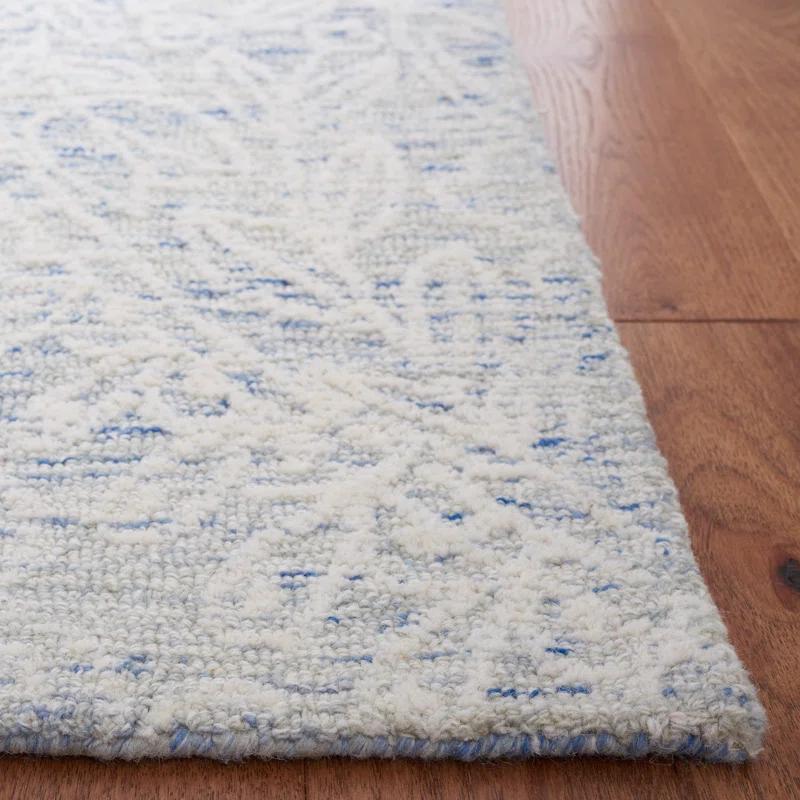 Canora Grey Greisofe Hand Tufted 80% Wool, 20% Cotton With Cotton Backing Floral Rug