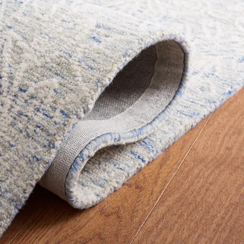 Canora Grey Greisofe Hand Tufted 80% Wool, 20% Cotton With Cotton Backing Floral Rug
