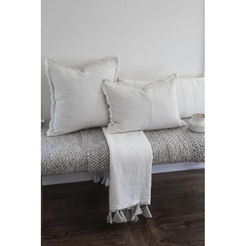 Anaya Fringed Throw Pillow