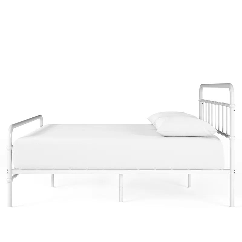 Zinus Florence 42" Modern Farmhouse Metal Platform Bed