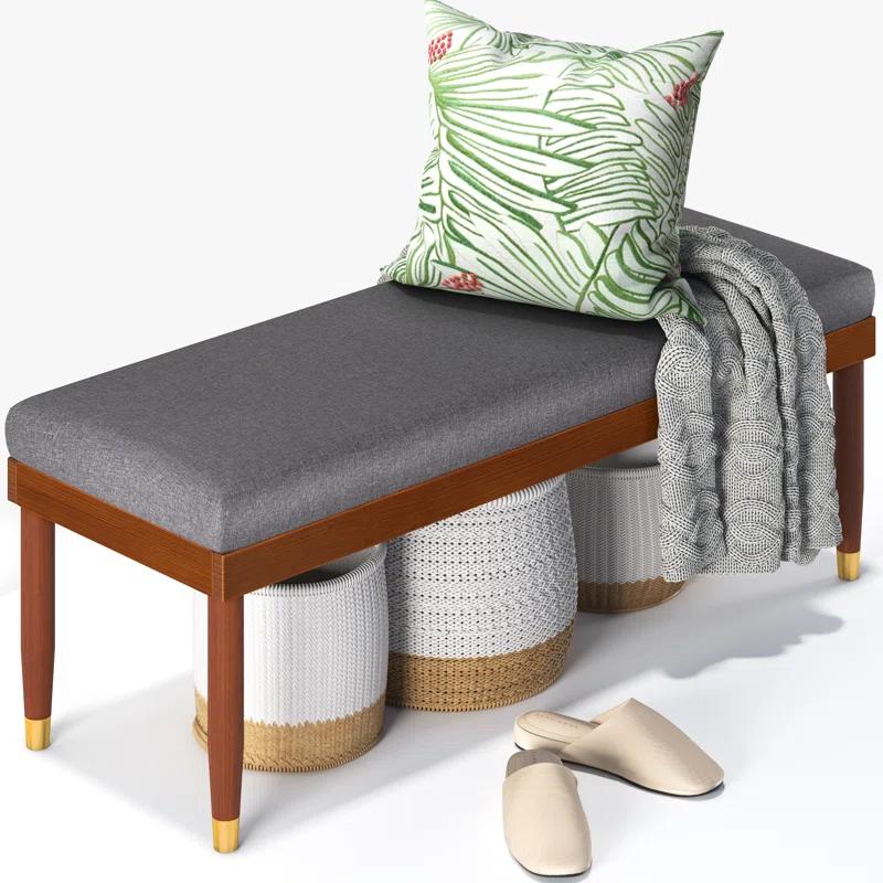 Zinus Raymond Solid Wood Bench | Wayfair