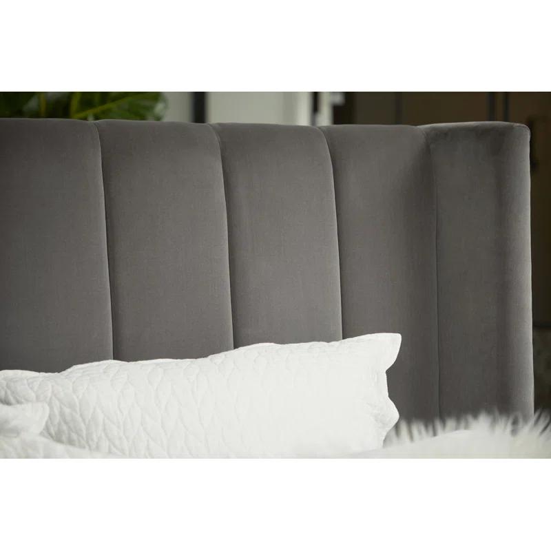Everly Quinn Taiyab Upholstered Platform Bed