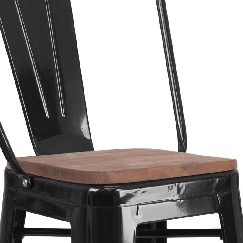 Flash Furniture Steel Outdoor Stool