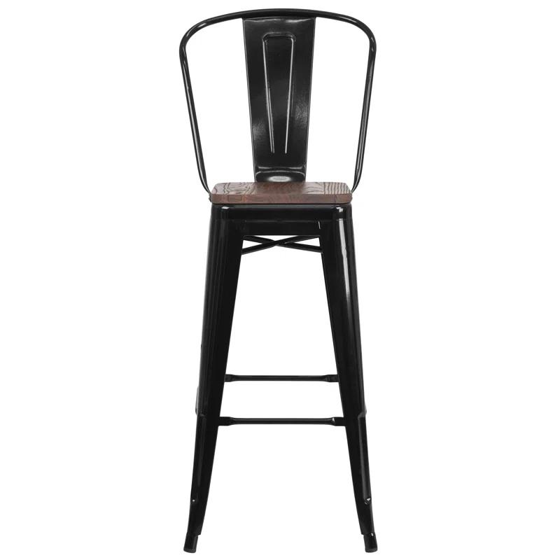 Flash Furniture Steel Outdoor Stool