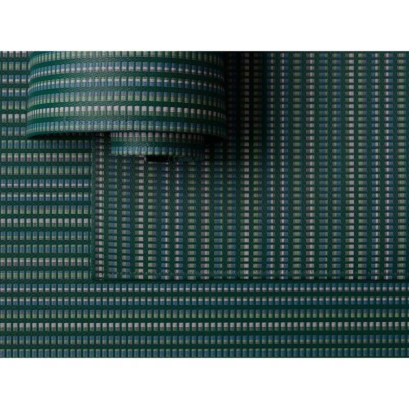 Tambour Ivy Stripe 23"x36" Synthetic Rectangular Mat