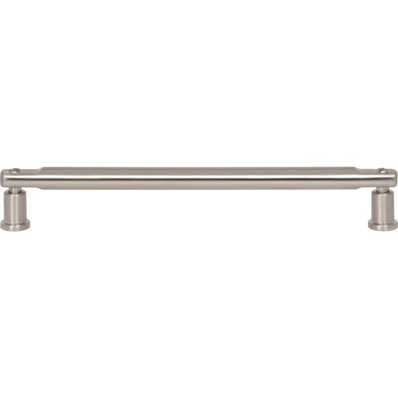 Everitt 8.25" Brushed Nickel Modern Industrial Handle Pull