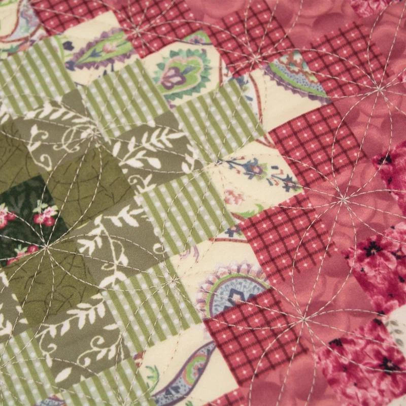 Sweet Melon Geometric Shapes Quilt Set