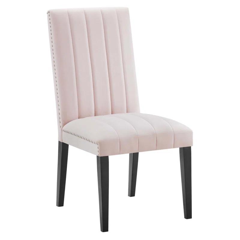 Modway Modway Catalyst Performance Velvet Dining Side Chairs - Set of 2