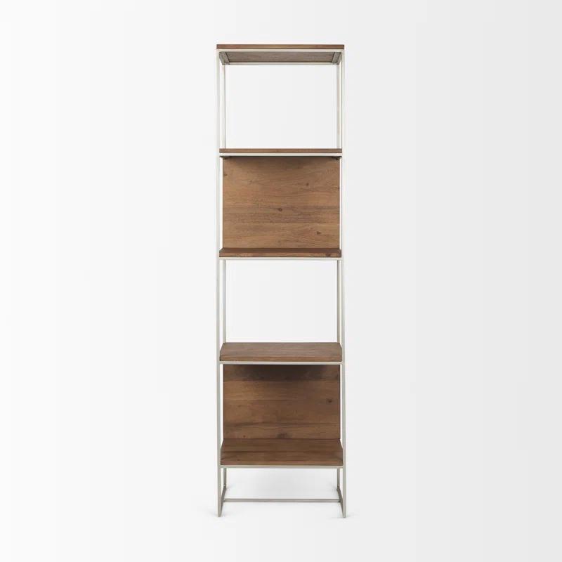 Sagan Narrow Etagere Bookcase