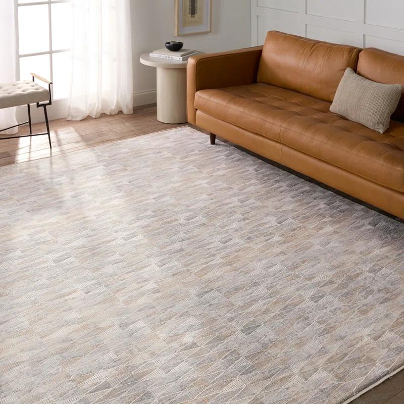 Luray Trellis Tan/ Gray Rug