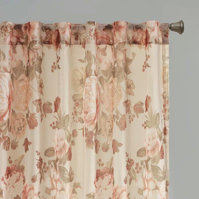 Madison Park Simone Marcus Sheer Curtain Panel