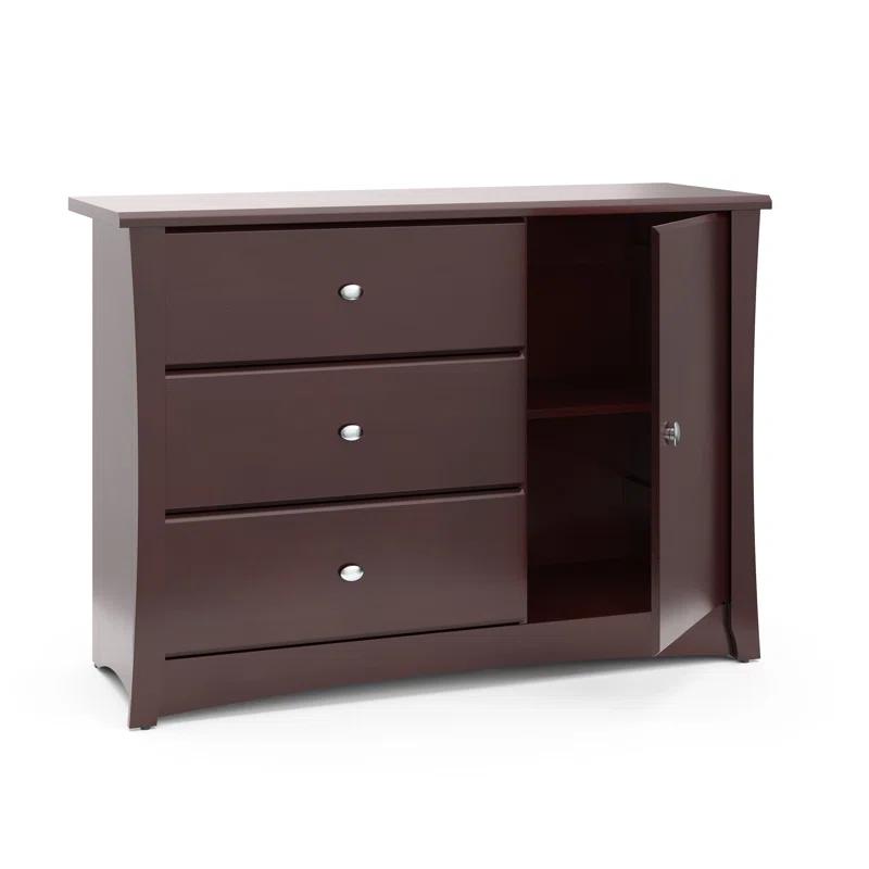 Crescent 3 Drawer Combo Dresser