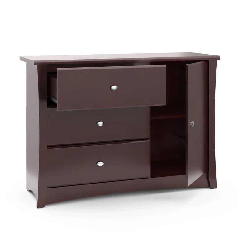 Crescent 3 Drawer Combo Dresser
