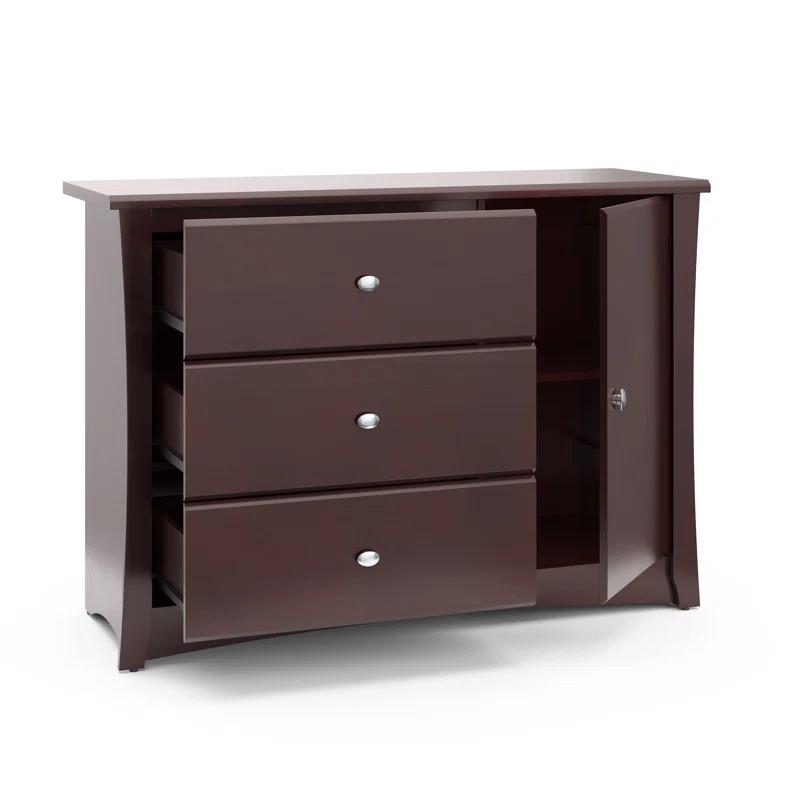 Crescent 3 Drawer Combo Dresser