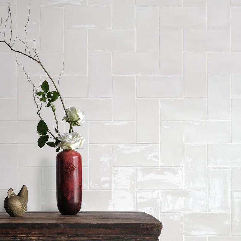 New Country 3" X 6" Ceramic Subway Wall Tile