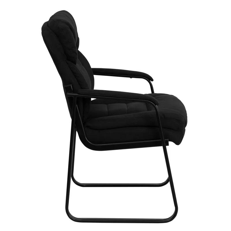 Flash Furniture Isla Modern LeatherSoft Executive Side Reception Chair with Sled Base by Flash Furniture