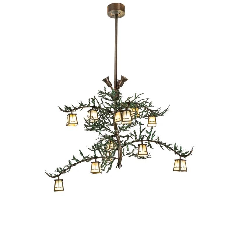 Meyda Lighting 15 - Light Dimmable Tiered Chandelier