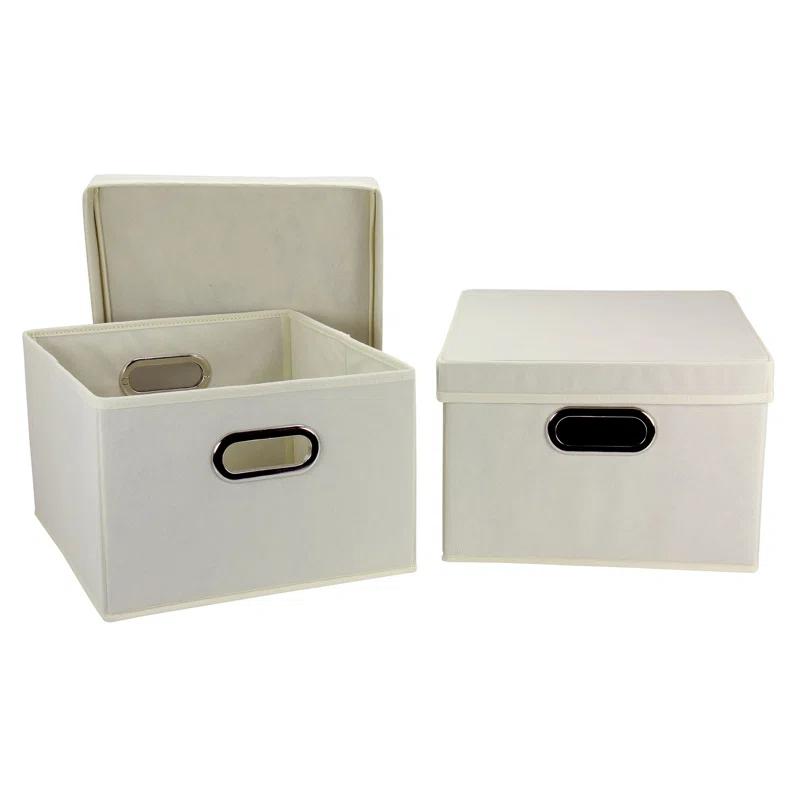 Household Essentials Household Essentials Fabric Bin (Set of 2)