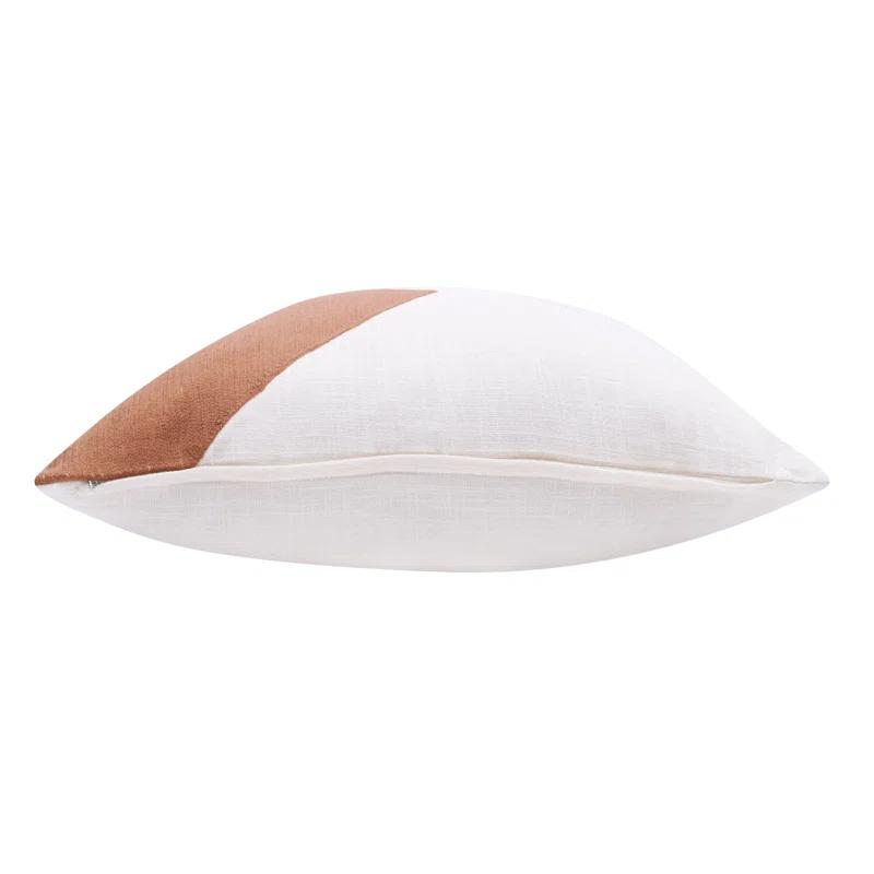 Auburn Geometric Cotton Throw Pillow