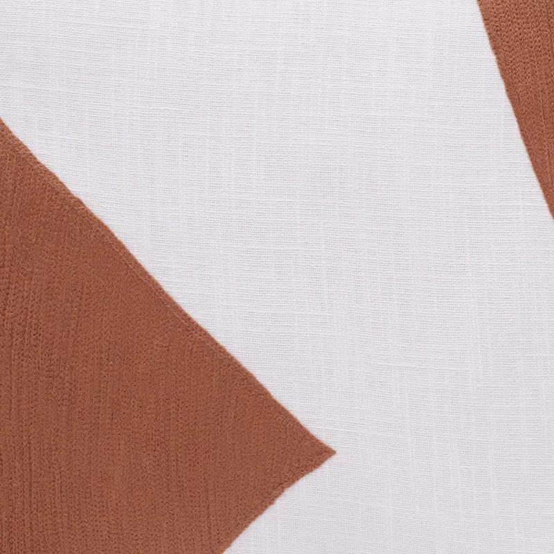 Auburn Geometric Cotton Throw Pillow