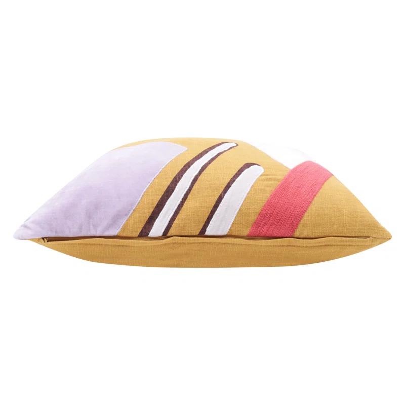 Astri Modern Patchwork Handmade Cotton Decorative Throw Pillow