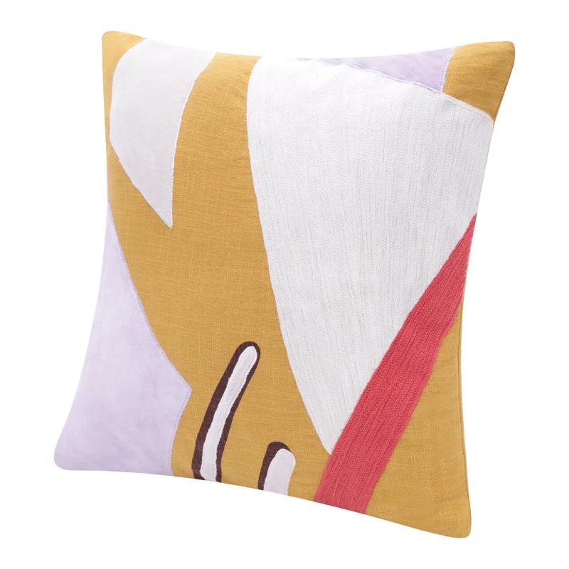 Astri Modern Patchwork Handmade Cotton Decorative Throw Pillow